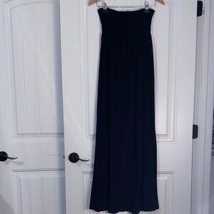 Old Navy Black Strapless Smocked Dress size Small